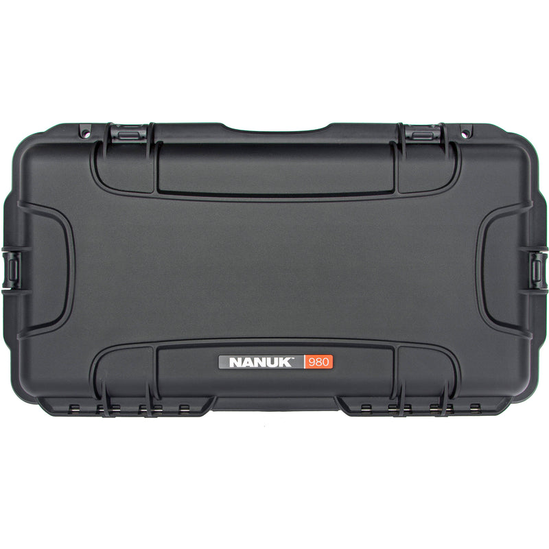 Nanuk 980 Hard Case Pro Photo Kit (Orange, 36L)