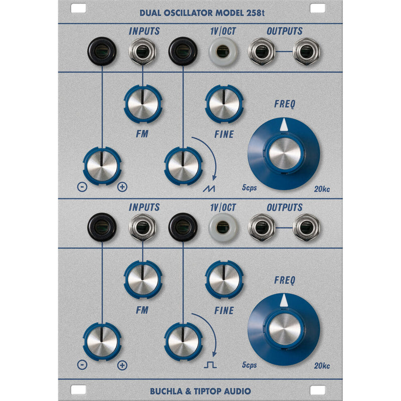 TipTop Audio Buchla Model 258t Dual Oscillator Eurorack Module (18 HP)