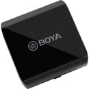 BOYA BY-XM6-K1 Wireless Microphone System for Cameras and Smartphones (2.4 GHz, Black)