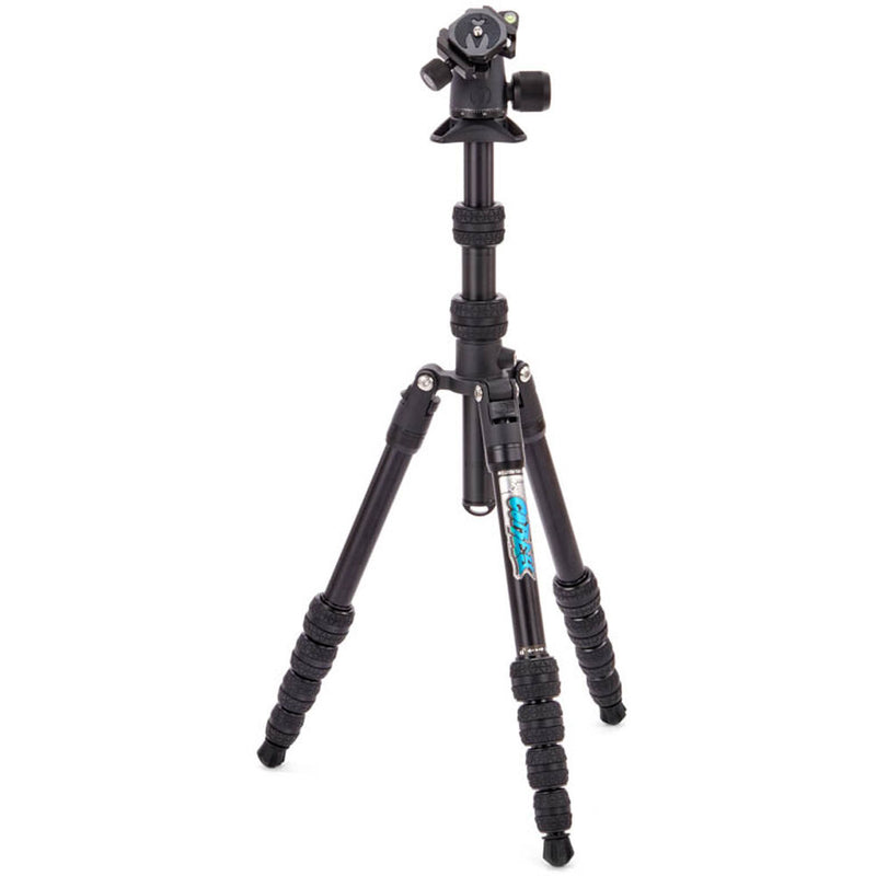 3 Legged Thing Punks Corey 2.0 Magnesium Alloy Tripod with AirHed Neo 2.0 Ball Head (Matte Black)