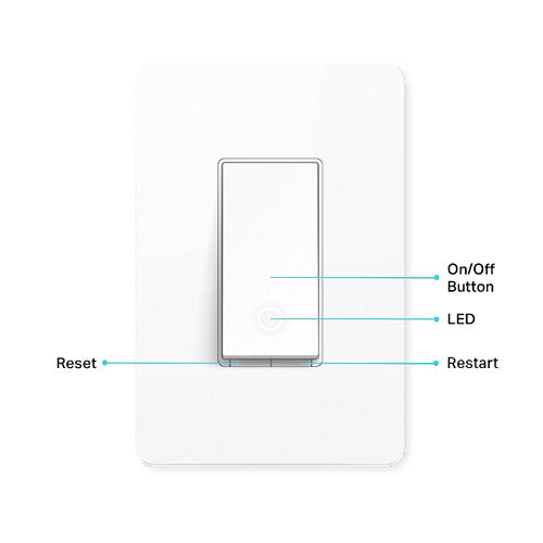 TP-Link Kasa Smart KS205 Wi-Fi Light Switch (Matter)