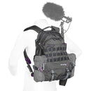 K-Tek Stingray BackPack XP with Integrated Harness (Black/Purple)