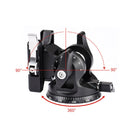 Sunwayfoto DT-03 Tilt Head with Arca-Type QR and Lever-Release Clamp