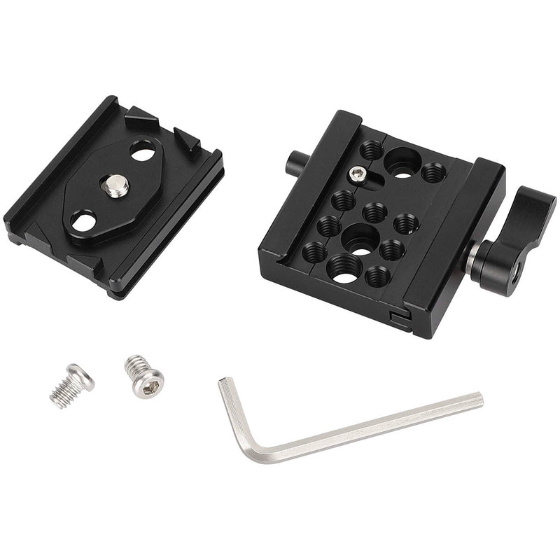 CAMVATE Arca-Type Quick Release Tether Cable Plate & Receiver Kit