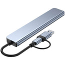 CAMVATE 8-in-1 USB Docking Station (Silver)