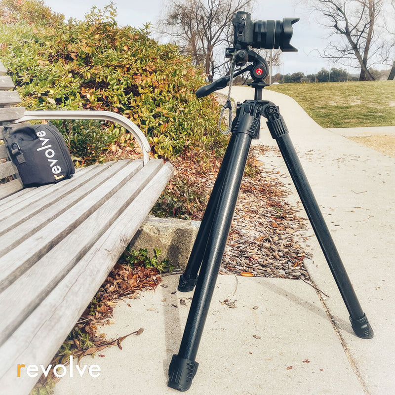 revolve Model 70 Ultra Compact Tripod with Rolled Composite Legs (25.6")