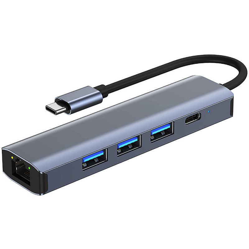 CAMVATE 5-in-1 USB-C Multiport Adapter