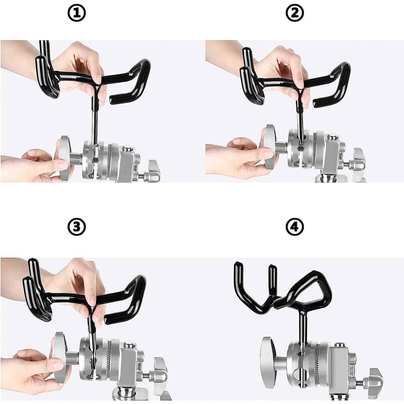 CAMVATE Boompole Holder Cradle Mount Support