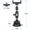 CAMVATE Smartphone Mount with Mini Magic Arm & Suction Cup