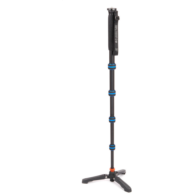 3 Legged Thing Taylor 2.0 5-Section Magnesium Alloy Monopod with DocZ Foot Stabilizer Kit (Blue)