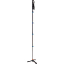 3 Legged Thing Taylor 2.0 5-Section Magnesium Alloy Monopod with DocZ Foot Stabilizer Kit (Blue)