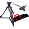 Acebil i-705GX Tripod System with Ground Spreader & RMC-3SCP(N) LANC Zoom Controller Kit