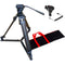 Acebil i-705GX Prosumer Tripod System with Ground Spreader & SZ-300 LANC Zoom Control Kit