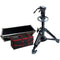 Acebil Pedestal PD3800 with Carrying Case, D9 Dolly, CH9 Head & Dual Pan Bars