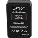 Watson Mini Duo USB-C Charger for Sony NP-FZ100 Batteries