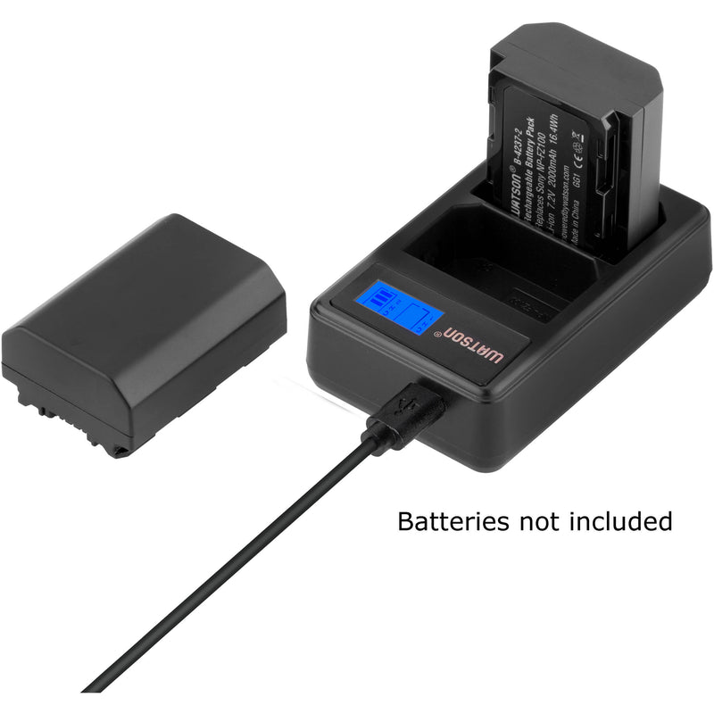 Watson Mini Duo USB-C Charger for Sony NP-FZ100 Batteries