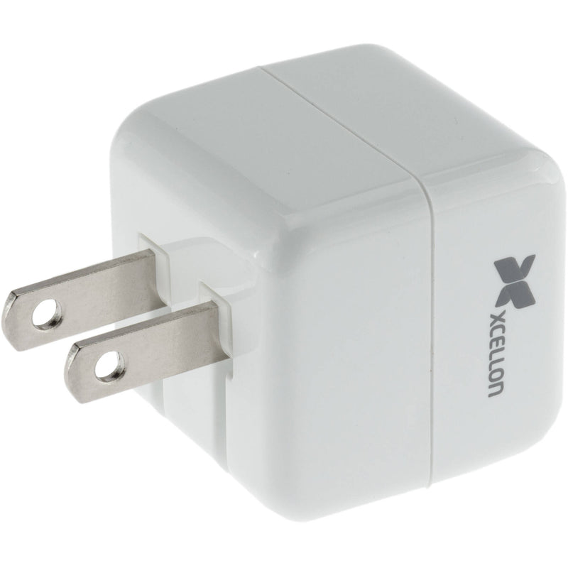 Xcellon UCAC-112 12W USB-A Wall Charger with Foldable Plugs