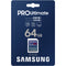 Samsung 64GB PRO Ultimate UHS-I SD Memory Card