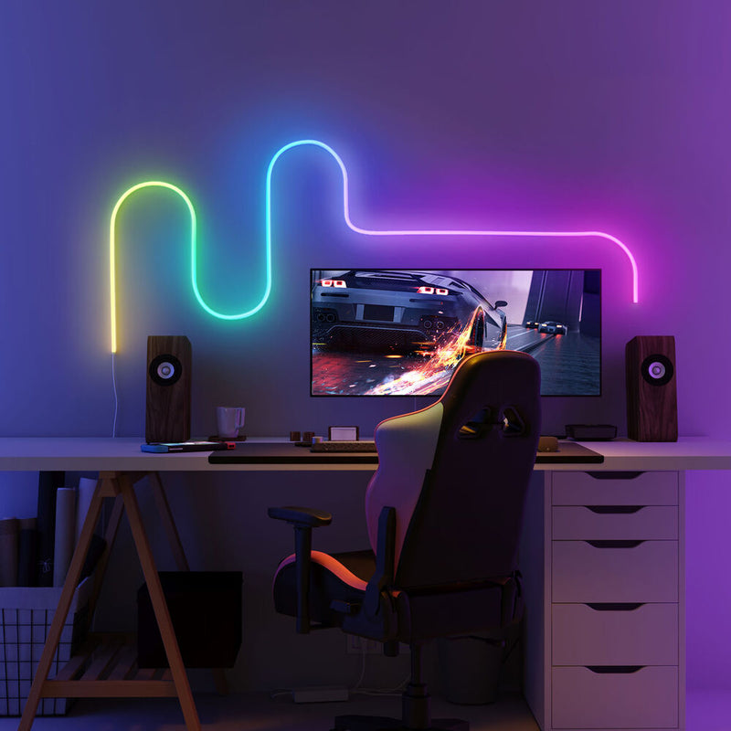 Govee Wi-Fi RGBIC Neon LED Rope Light (6.6')