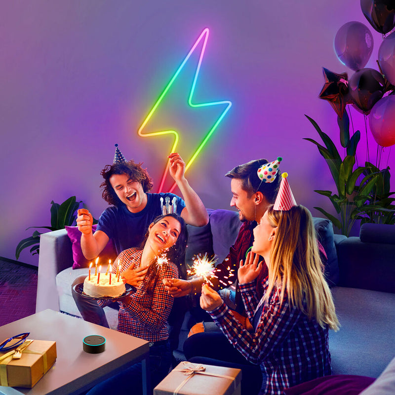 Govee Wi-Fi RGBIC Neon LED Rope Light (6.6')