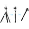 SmallRig CT200 Lateral Center Column Aluminum Tripod with Monopod