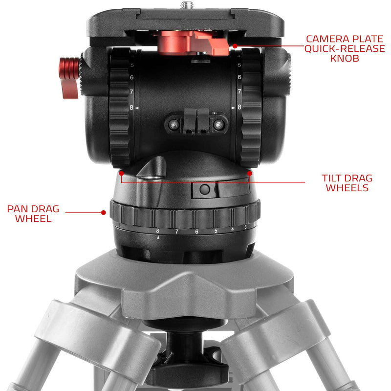 SHAPE ST20 Fluid Video Head (100mm)