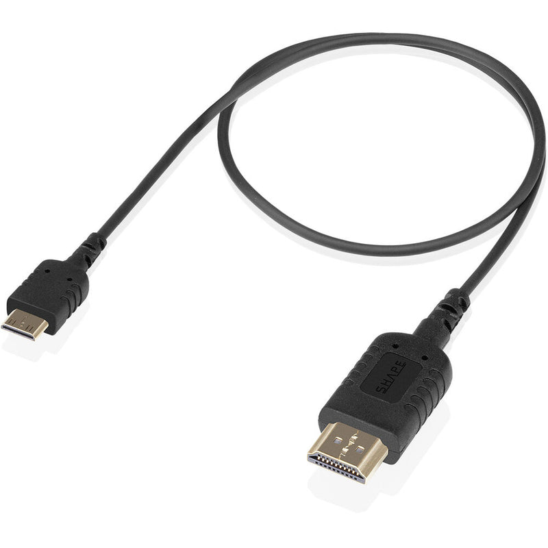 SHAPE Skinny HDMI to Mini HDMI 8K Ultra High-Speed Cable (18")