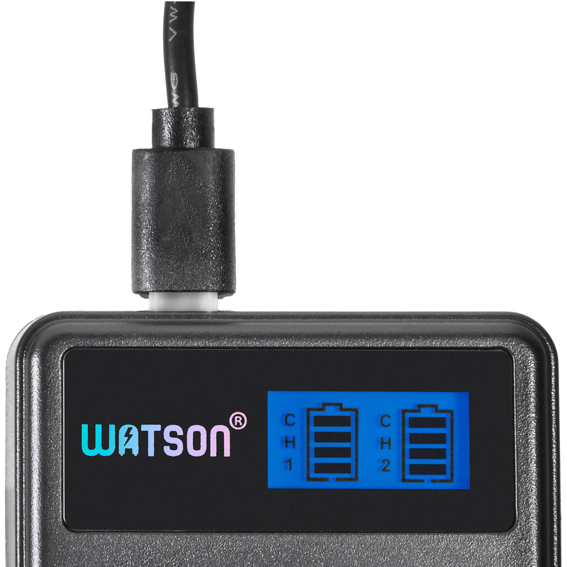 Watson Mini Duo USB-C Charger for Nikon EN-EL14 Batteries