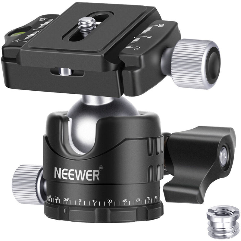 Neewer GM-LO28-DK Low-Profile Tripod Ball Head