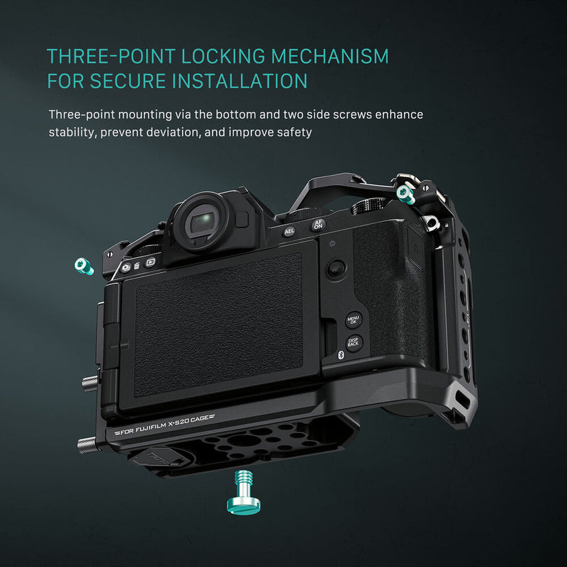 Tilta Full Camera Cage for FUJIFILM X-S20 (Black)