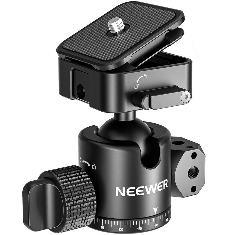 Neewer GM12 Ball Head with with Arca-Type QR Plate