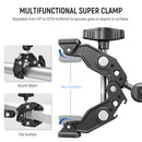 Neewer ST83 Super Clamp with Dual Ball Head Magic Arm