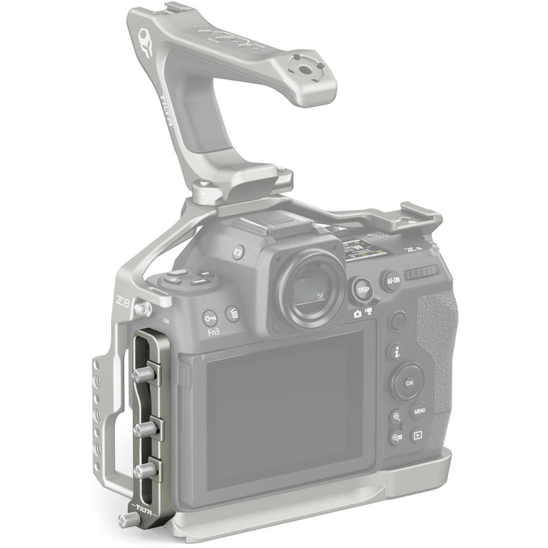 Tilta HDMI and USB-C Cable Clamp for Nikon Z8 (Titanium Gray)