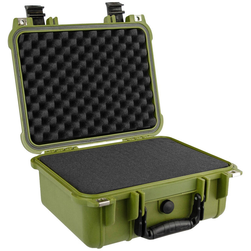 Eylar Standard-Sized Gear Case (13.4", Green)