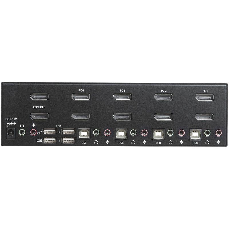 StarTech 4-Port Dual DisplayPort KVM Switch