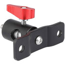 CAMVATE Light Stand Head Adapter with 1/4''-20 Screw & Wall Mount