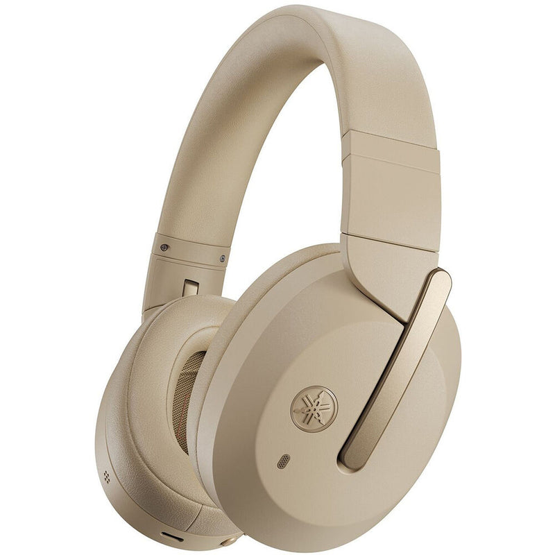 Yamaha YH-E700B Wireless Noise-Cancelling Over-Ear Bluetooth Headphones (Beige)