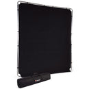 Manfrotto EzyFrame Background Set (Black, 6.5 x 7.5')