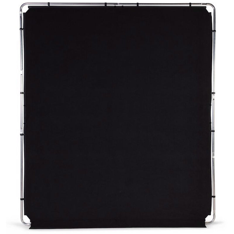 Manfrotto EzyFrame Background Set (Black, 6.5 x 7.5')