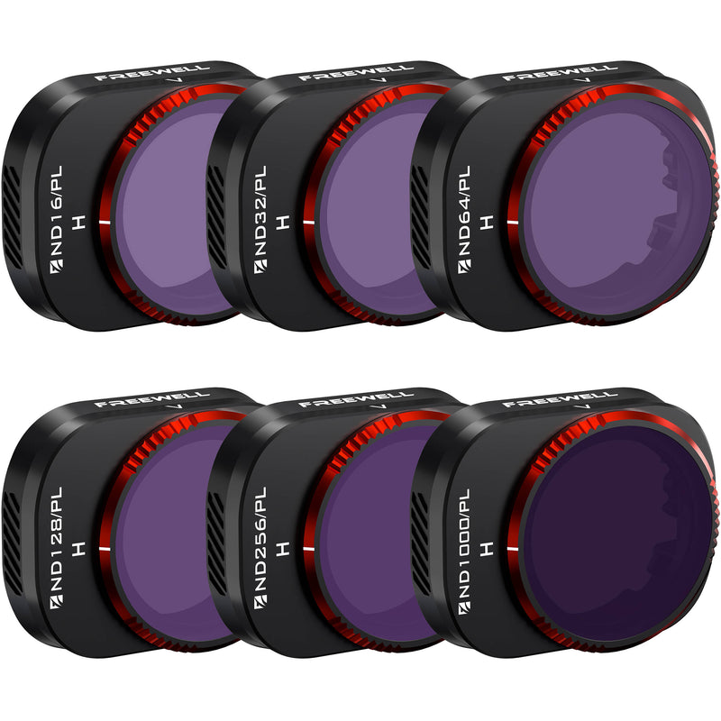 Freewell Bright Day Filter Kit for DJI Mini 4 Pro (6-Pack)