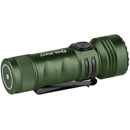 Olight Seeker 4 Mini White & UV Flashlight (Neutral White Light, OD Green)