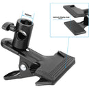 CAMVATE Spring Clip Clamp with Light Stand Mount