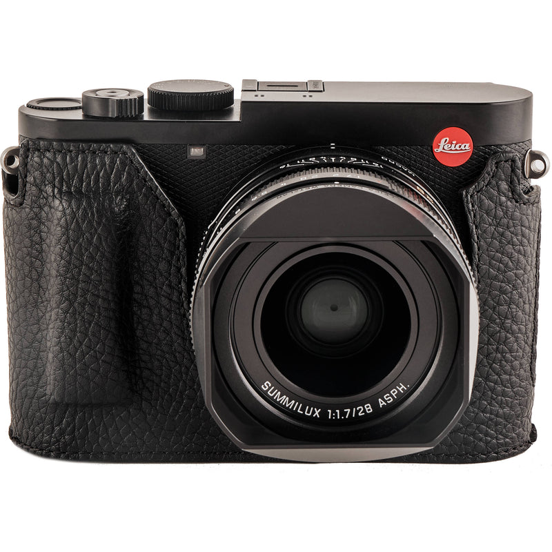 Oberwerth Tagcase Casual Line Leder for Leica Q3 (Black with Black Lining)