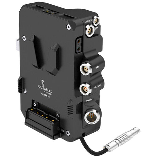 OCTAMAS gear Power Box Pro I/O V-Mount for RED V-RAPTOR