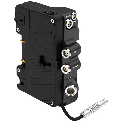 OCTAMAS gear Power Box Pro I/O Gold Mount for RED V-RAPTOR