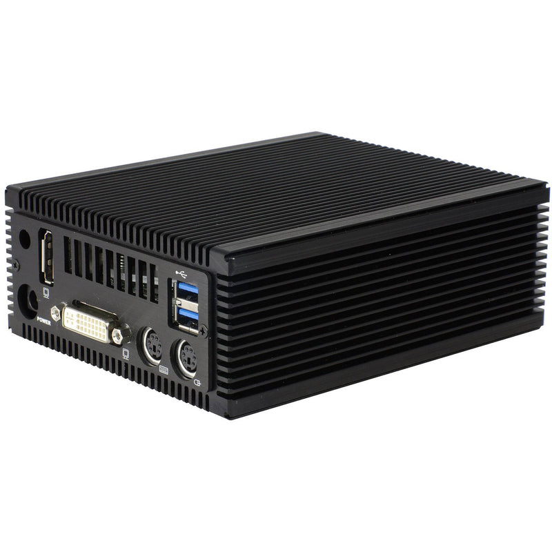 Xenarc MP-FC1 Fanless Mini PC Complete System with DVI-D & DisplayPort