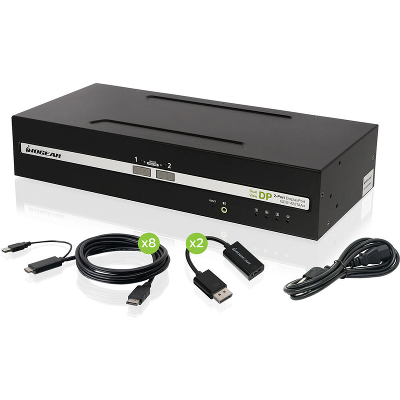 IOGEAR Universal 2-Port Dual-View Secure KVM