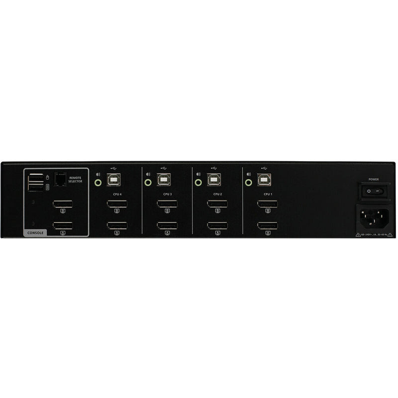 IOGEAR Universal 4-Port Dual-View Secure KVM