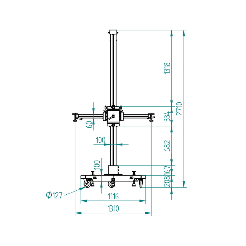 STUDIO TITAN AMERICA Super Commercial Studio Camera Stand