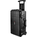 Eylar Carry-On Roller Case with Foam (Black, 22")